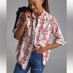 Pilcro Relaxed Buttondown